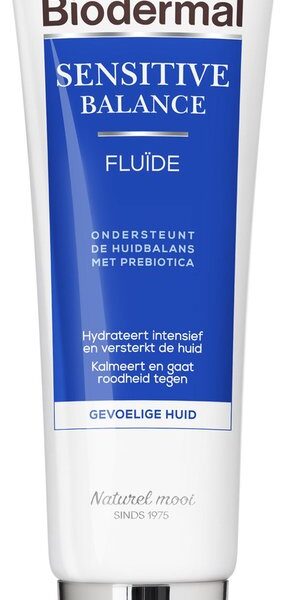 Biodermal Sensitive Balance Fluïde – Dagcreme met hyaluronzuur voor de gevoelige huid - 50ml