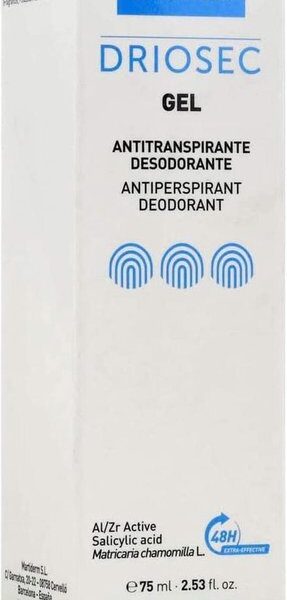 Martiderm Driosec Gel Deodorant For Hands And Feet 75ml