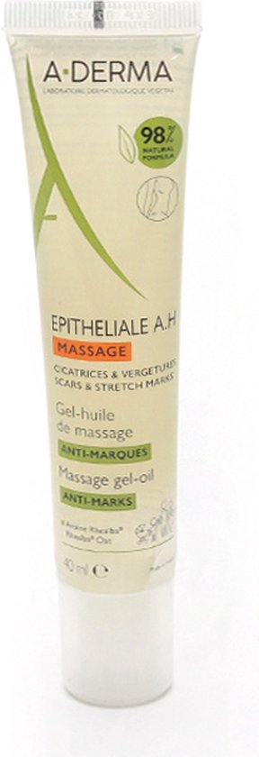 288x840-163 A-DERMA Epitheliale A.H Massage Gel-Oil 40ml - Afbeelding 1
