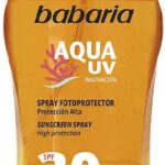 Body Zonnebrandspray Babaria Solar Aqua UV SPF 30 (200 ml) - Afbeelding 2
