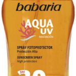 Body Zonnebrandspray Babaria Solar Aqua UV SPF 30 (200 ml)