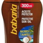 Monoi Tahiti Babaria zonnebrand olie - SPF 15 300 ml