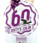 Semi-permanente kleurstof Hairgum Sixty's Color Paars (60 ml)