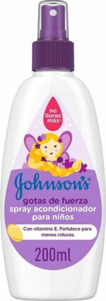 Versterkende conditioner Johnson's Gotas de Fuerza Kinderen Spray (200 ml) - Afbeelding 2