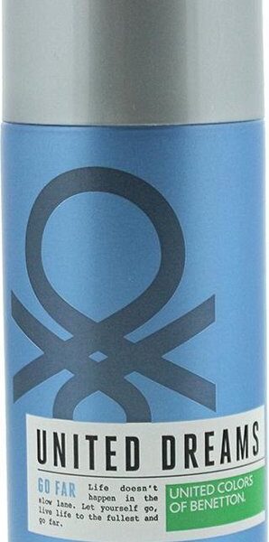United Colors Of Benetton United Dreams, Go Far Deodorant Spray 150ml For Men