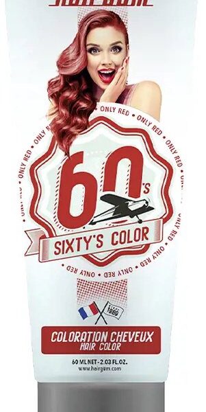 Semi-permanente kleurstof Hairgum Sixty's Color only (60 ml)