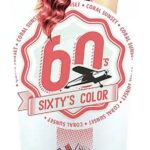 Semi-permanente kleurstof Hairgum Sixty's Color coral sunset (60 ml)