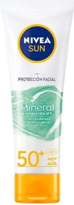 Zonnebrand crème Sun Facial Mineral Nivea 50+ (50 ml) - Afbeelding 2