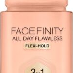 MAX FACTOR Facefinity All Day Flawless 3in1 Foundation SPF20 podk ad do twarzy 30 Porcelain 30ml - Afbeelding 2