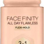 Max Factor All Day Flawless 3 in 1 Facefinity Foundation Make Up SPF 20 Beige 55 30 ml - Afbeelding 2