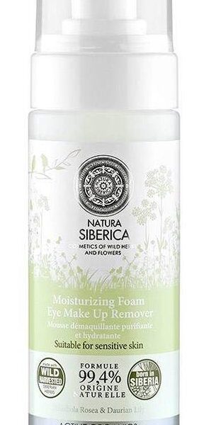 Natura Siberica - Moisturizing Foam remover eye (Foam Moisturizing Eye Make-Up Remover) 150 ml - 150ml