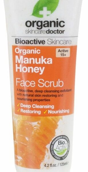 Dr. Organic Manuka Honing Gezichtsscrub 125 ml