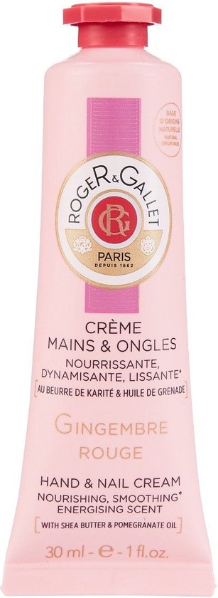 307x840-224 Red Ginger Hand Cream By Roger & Gallet 30 Ml - Afbeelding 1
