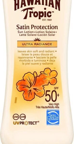 Hawaiian Tropic Satin Protection Sun Lotion - SPF50 - 180ml - 1 Stuk