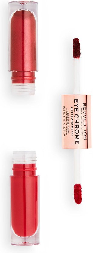308x840-148 Makeup Revolution Eye Chrome Matte and Metal Liquid Oogschaduw - Adore - Afbeelding 1