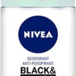 Nivea Black & White Invisible Active Deodorant Roll On 50ml - Afbeelding 4