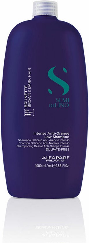 308x840-73 Kleurneutraliserende shampoo Alfaparf Milano Semi Di Lino Donker Haar (1000 ml) - Afbeelding 1