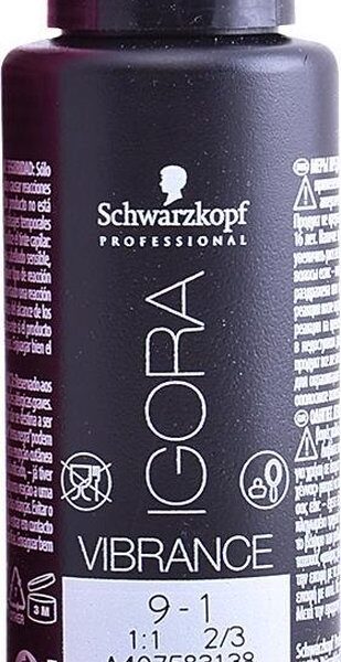 Semi-permanente kleurstof Igora Vibrance 9-1 Schwarzkopf (60 ml)