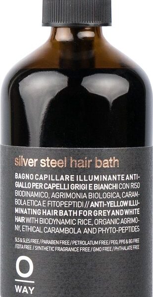Oway Men - Silver Steel Hair Bath