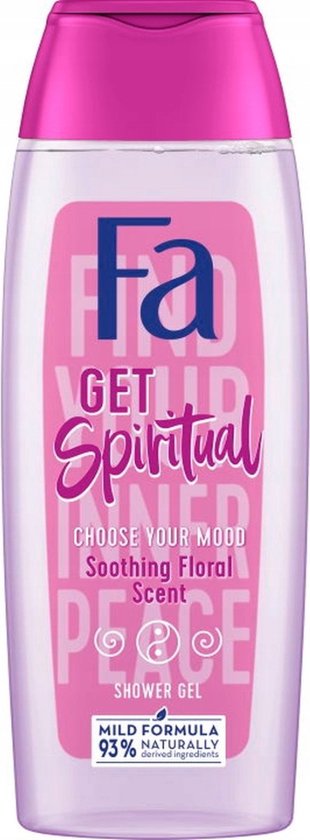 310x840-128 Fa Get Spiritual Douchegel Soothing Floral Scent - 250 ml - Afbeelding 1