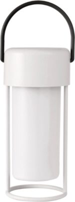 Inspire Piza 4000K USB Oplaadbaar RVS Metalen LED Tafellamp Buitenverlichting (IP44) - Wit