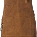 Lederen BBQ Schort - Lichtbruin - Afbeelding 5