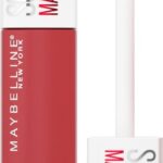 Maybelline New York - SuperStay Matte Ink Lipstick - 170 Initiator - Roze - Matte, Langhoudende Lippenstift - 5 ml