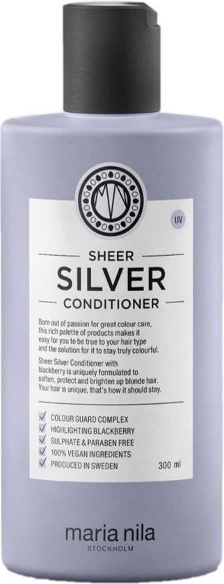 322x840-129 Maria Nila - Sheer Silver Conditioner-300 ml - Afbeelding 1