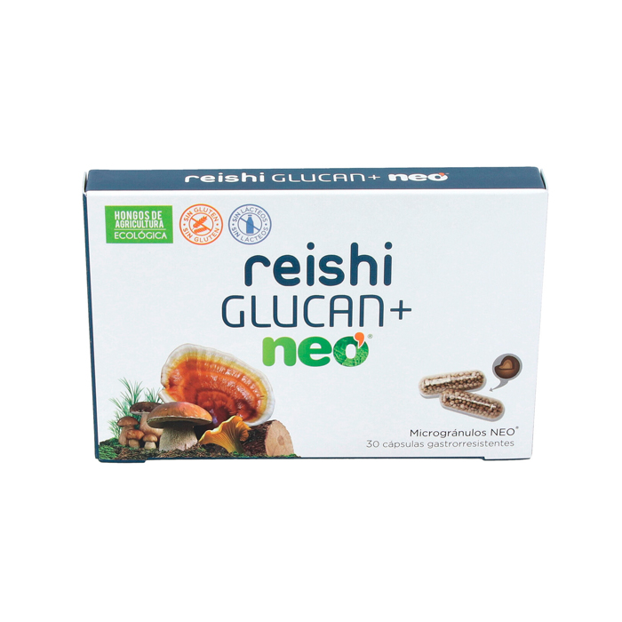 3251701_788c0b7bf17f7b12b17851234ed83860 Neovital Reishi Glucan+ Neo 30 Capsules - Afbeelding 1