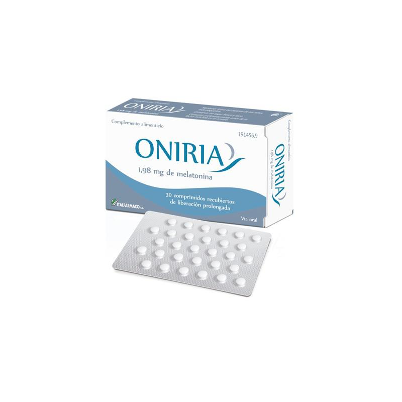3257129_5ec1adbe78b0fd722d33dc9f33376d9d Italfarmaco Oniria 30 Film-coated Tablets - Afbeelding 1