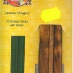Wirua ha Jasmine Wierrookstokjes 20 Stuks Met Houten Brander