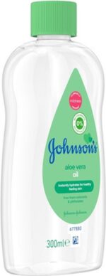 Johnson's - Baby Olie - Aloe Vera - 300 ml - Afbeelding 4