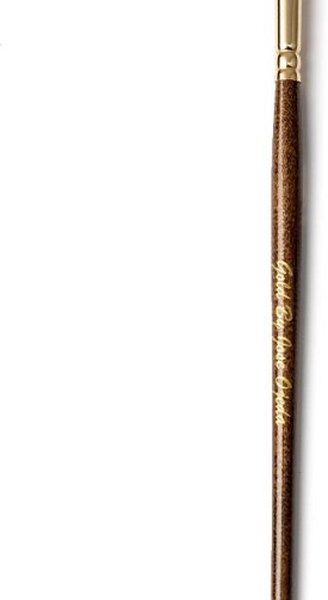 Gold By José Ojeda Pincel Sintético Lengua Pequeña Chocolate 1 Piezas