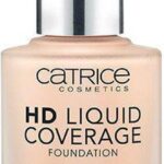 Catrice - Liquid Make-Up HD Liquid Coverage (Foundation) 30 ml 020 Rose Beige - - Afbeelding 3