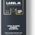 Label.M Cool Blonde Toning Shampoo - 300ml - Zilvershampoo vrouwen - Voor Alle haartypes - Afbeelding 2