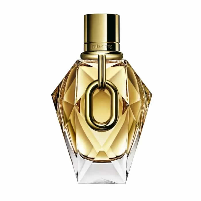 3349668630264 Rabanne Million Gold For Her Eau De Parfum Spray 90ml Refillable - Afbeelding 1