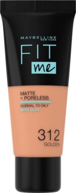 Maybelline Fit Me Matte + Poreless Foundation 312 Golden 30ml