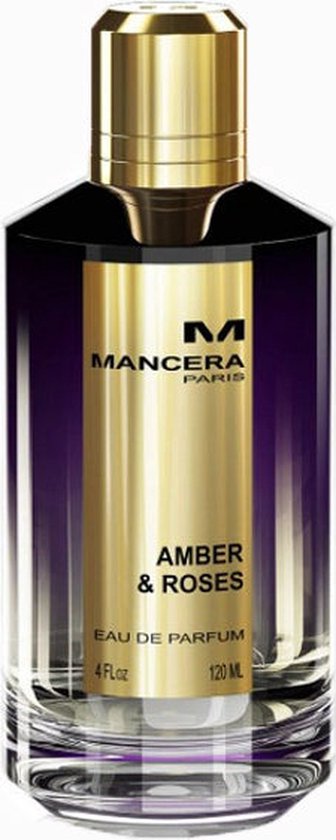 336x840-29 Mancera Amber & Roses by Mancera 120 ml - Eau De Parfum Spray (Unisex) - Afbeelding 1