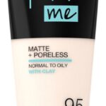 Maybelline New York - Fit Me Matte + Poreless Foundation - 095 Fair Porcelain - Medium Dekkende Foundation met Matte Finish voor de Normale tot Vette Huid - 30 ml