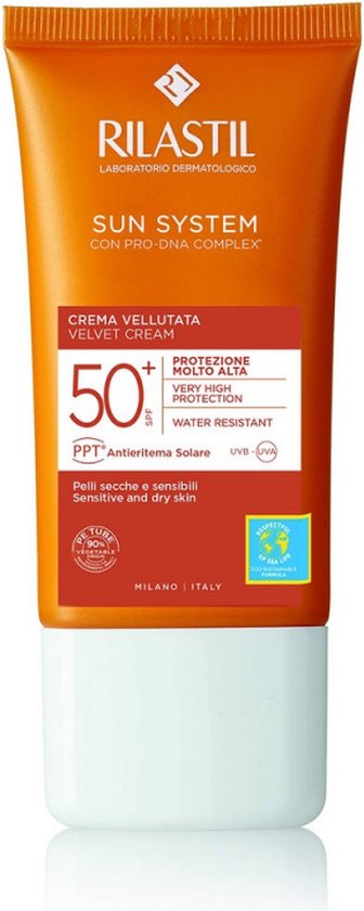 336x840-93 Zonnebrandcrème met Kleur Rilastil Sun System Spf 50+ (50 ml) - Afbeelding 1