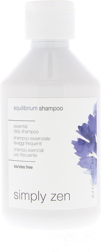 337x840-72 Simply Zen equilibrium shampoo 250 ml - Normale shampoo vrouwen - Voor Alle haartypes - Afbeelding 1