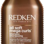 Redken All Soft Mega Curls Shampoo – Voedende shampoo voor krullen en kroeshaar – 300 ml