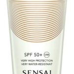 Lichaamscrème Sensai Silky Bronze Spf 50+ (150 ml)