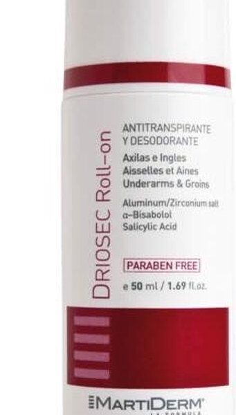 Martiderm Driosec Intensive Antiperspirant Deodorant In Rollon 50ml
