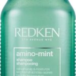 Redken Amino Mint Shampoo - Reinigt vette hoofdhuid en verlicht hoofdhuid irritatie - 300 ml