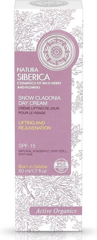 342x840-111 Natura Siberica Snow Cladonia Day Cream 50 ml - Afbeelding 1