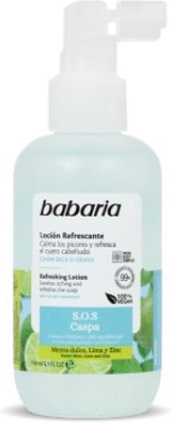 342x840-52 Babaria S o s caspa Locion Refrescante 151ml - Afbeelding 1