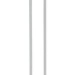 Metaltex By Tomado RVS Keukenrolhouder | Wit