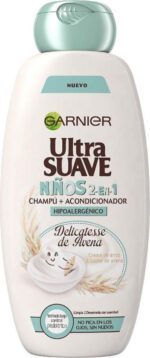 Garnier Ultra Gentle Oatmeal Kids Shampoo + Conditioner By L'oreal 400 Ml