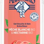 Le Petit Marseillais Extra Gentle Witte Perzik en Biologische Nectarine Bad- en Douchegel 650 ml - Afbeelding 2